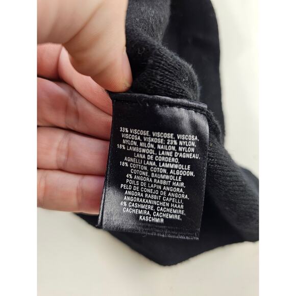 Anthropologie Sparrow Serena Peplum Wool Cashmere Blend Sweater Dress angora XS - Picture 5 of 9